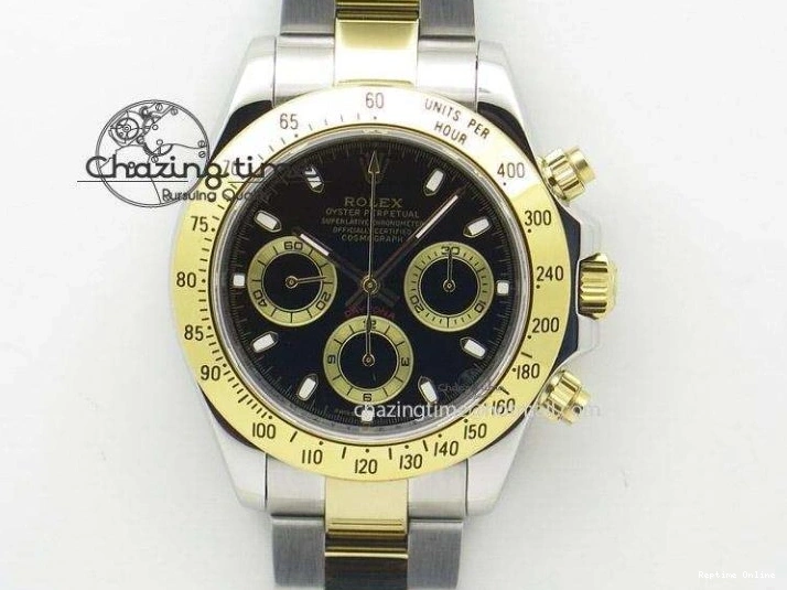 0203 FlexibleFit Daytona 116595 RBOW Rainbow IPKF Best Edition Black RG Dial on RG Bracelet DD 276